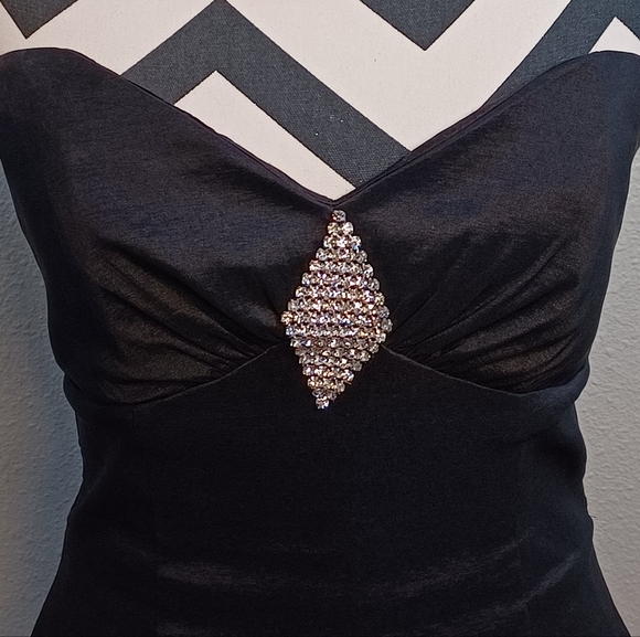 Gunne Sax Vintage Evening Y2K Bubble Hem Strapless Short Dress - Picture 5 of 16